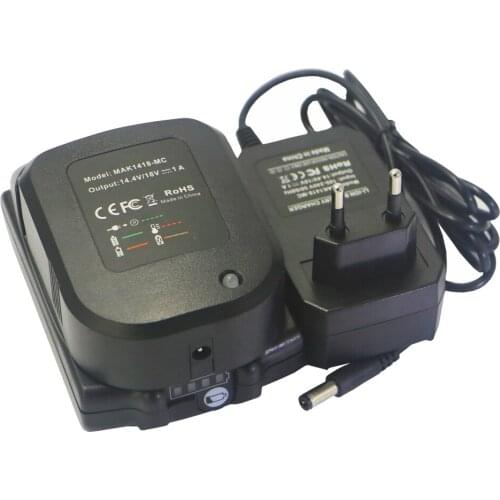 For makita18V 14.4V li-ion Mini charger for BL1415 BL1420 BL1430 LX7200 BL1815 BL1820 BL1830 LXR400 with BL1420 BL1820 battery