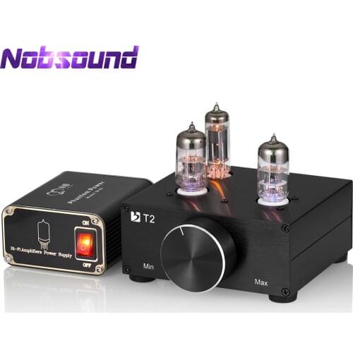 Nobsound Hi-end 6N3 Vacuum Tube Preamp HiFi Pre-Amplifier Switching Power Supply
