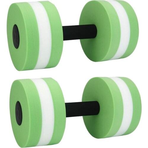 Foam Dumbbells Water Aerobic Exercise Hand Bars Pool Resistance Exercises Equipment,Set Of 2
