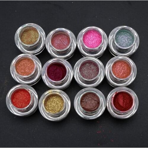 12 Colors Chameleons Pigment Pearl Powder Epoxy Resin Glitter Magic Mirror Powder Resin Colorant Jewelry Making Tools