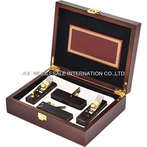 European style ebony extra small light planer 4pcs gift box pack