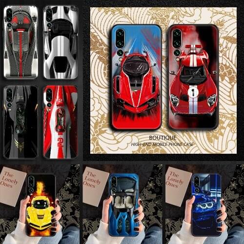 Luxury boy car Phone case For Huawei P Mate P10 P20 P30 P40 10 20 Smart Z Pro Lite 2019 black silicone funda fashion waterproof