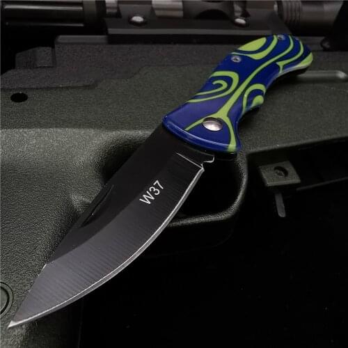 15CM (6') 58HRC Folding Knife Pocket Fruit Knife Tactical Survival Blade Outdoor Hunting EDC Camping Self-defense Tool