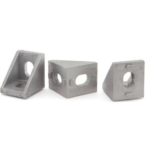 SWMAKER Cast Corner Bracket for 20mm Aluminum Extrusion 20x20x17mm (20 Packs)