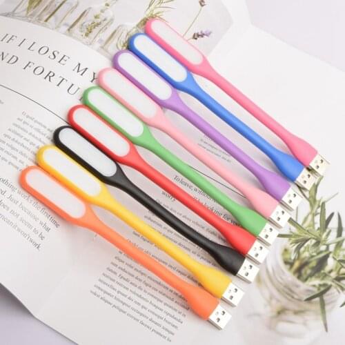 1PC USB LED Lamp Mini Book Light Portable USB LED Light For Power Bank Portable Notebook LED Reading Desk Light USB Night Lights