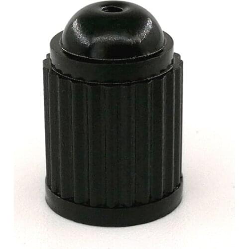 1000pcs Black Plastic Tire Valve Caps with Rubber O-ring Seal Dome Top Car Tyre Valve Stem Dust Covers Car Accessories