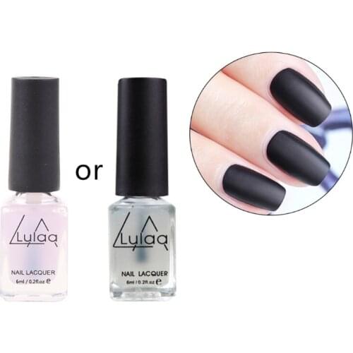 6ML Matte Polish Nail Polish Glue Nail Polish Top Polish Matte Effect
