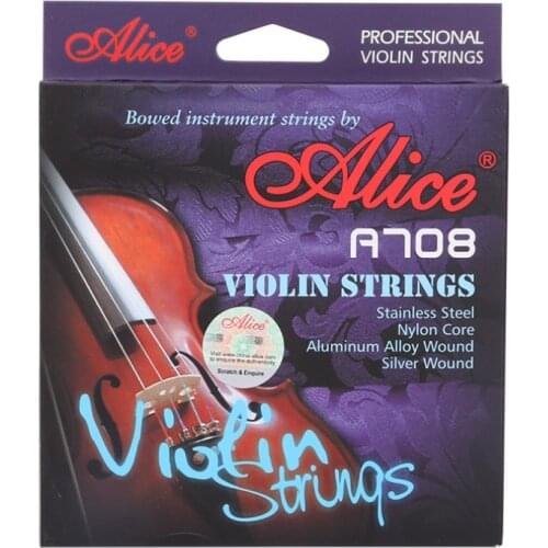 Alice A708 Professional Violin Strings Bowed Instrument Strings 5-string Set E-a E-b A D G