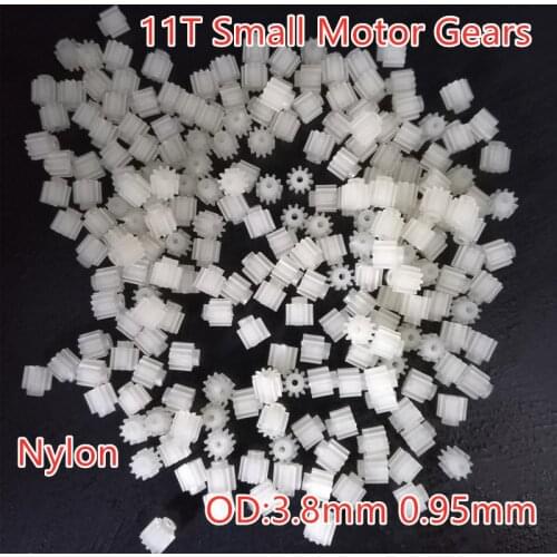 Free Shipping 11T 11 Tooth Teeth Motor Gear for Hubsan H502S H502E U818A F181 H12C RC Quadcopter Drone Parts 1mm