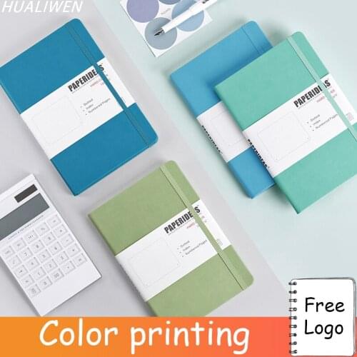 Hardcover A5 Bullet Journals Dot Notebook 188 Page 100gsm 21.3*14.8CM Retro Bandage Candy Color Diary Notebook Journal