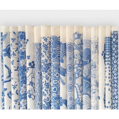 Pottery Ceramics Clay Transfer Paper Glaze Underglaze Flower Paper Jingdezhen Blue and White Porcelain Decal Paper 54x37cm