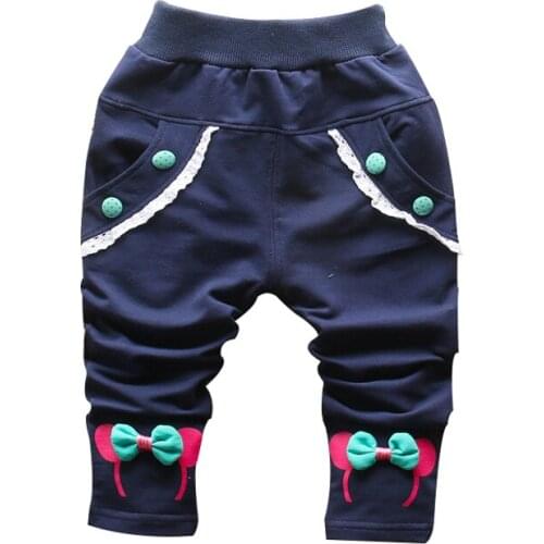 Children Wit Cotton Pants For Baby Girls