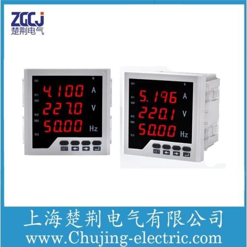 Free shipping AC/DC 85-265V digital voltage and current meter volt ampere monitor voltage current ampere amper volt meter amp