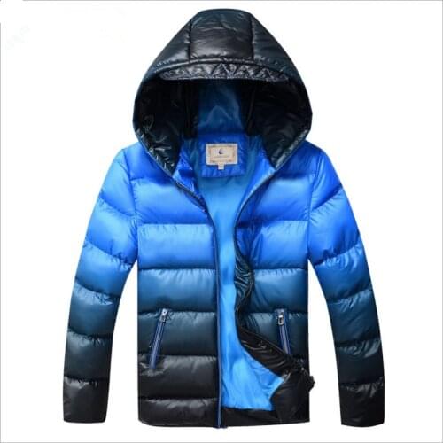 Boys Winter Coat Padded Jacket Outerwear For 8-17T Fashion Hooded Thick Warm Children Parkas Overcoat High Quality 2020 New