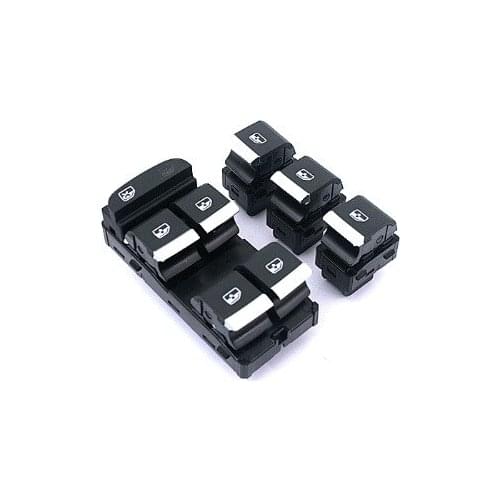 Chrome Driver Passenger Window Switch Set for AUDI A4 B9