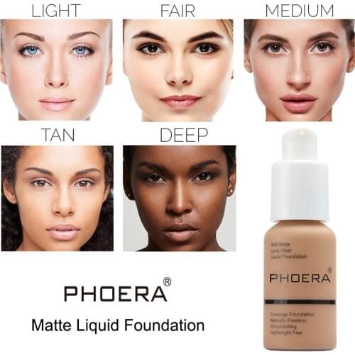 Hot Selling Multi-Color Liquid Foundation Mineral Touch Whitening Concealer Soft Matte Oil Control Makeup