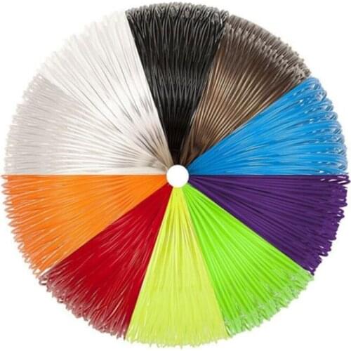 20 Colors Material for Children 3d Handle for Drawing With Plastic 3D Printer Pen PLA Eco-friendly High-quality Drawing Tool