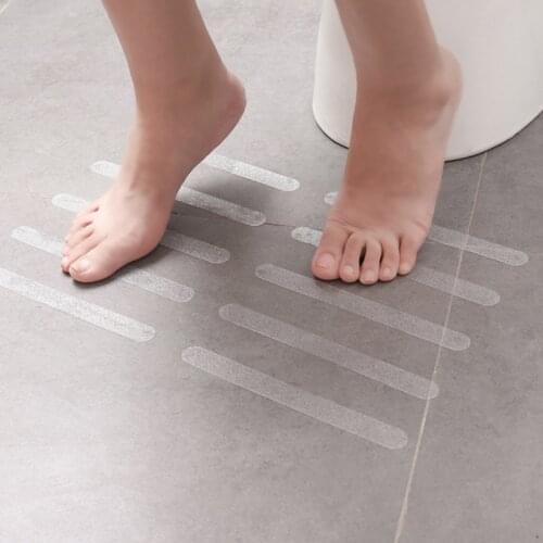 Bathroom Bathtub Non-slip Adhesive Stickers Kitchen Anti-slip Grip Strips Safety Protector for Older Children Pregnant Women