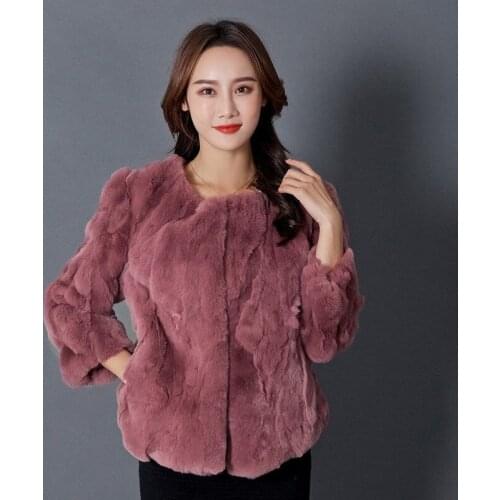 Шубы из натурального меха Unimmye China At AliExpress