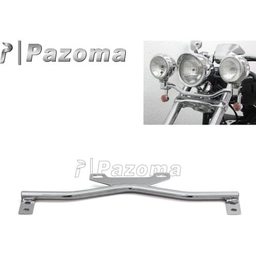 1x Universal Motorcycle Light Mount Bar Turn Signal Spot Light Auxiliary Light Bracket For Harley Cruisers Honda Suzuki Kawasaki