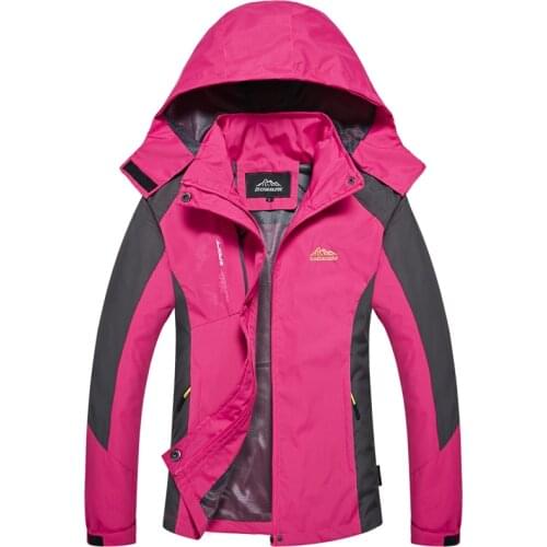 Outdoor Climbing Waterproof Jacket Women Windproof Raincoat Sportswear Traveling Cycling Hiking Trekking Fishing Sport Coats