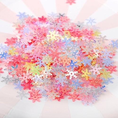 14g/lot Mix Color Mix Snowflake Star Smile Sequins Modeling Nails Art Manicure DIY Jewelry UV Filling For DIY Jewelry