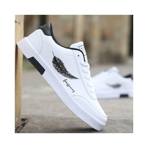 2019 Men Casual Shoes Breathable Male Tenis Masculino feather Print Shoes Zapatos Hombre Sapatos Outdoor Flats Shoes Sneakers 67