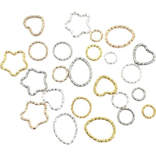 96pcs Alloy Earrings Pendants DIY Jewelry Making Charms Pendant Accessories