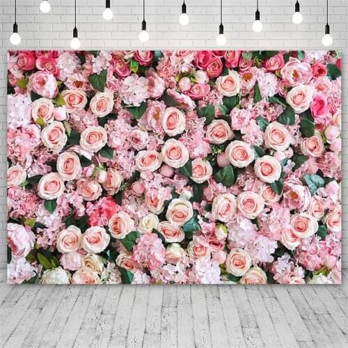 Avezano Valentines Day Backdrop Flowers Wedding Rose Lover Banner Photography Backgrounds Photo Studio Photozone Photocall Decor