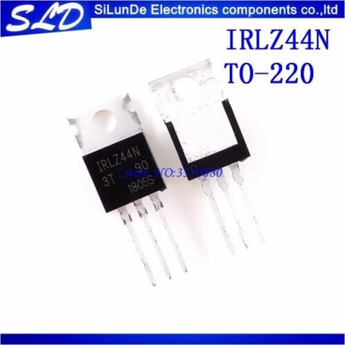Free Shipping 50pcs/lot IRLZ44N IRLZ44 TO-220 TO220 IRLZ44NPBF new and original in stock