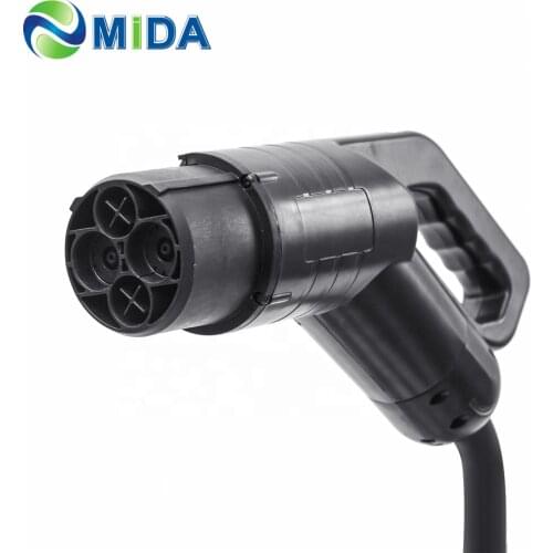 DC 500V 125A 150Amp 200Amp NEW DC EV Charger Connector CHAdeMO Plug EVSE With 5M Cable