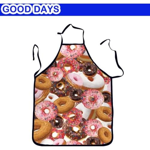 Doughnut Apron Party Bar Restaurant Outdoor Barbecue Hot Pot Shop BBQ Apron