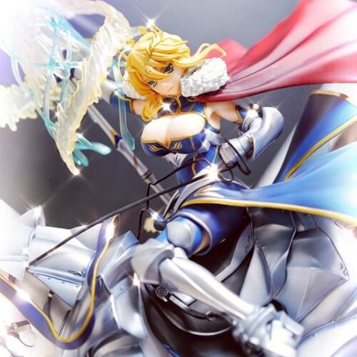 Hentai Anime Fate/Grand Order Arturia Pendragon Lancer 45CM PVC Beautiful Girl Action Figure Anime Sexy Figure Collection Model