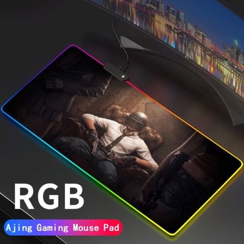 PLAYERUNKNOWNS BATTLEGROUNDS Gaming Mouse Pad Computer Mousepad RGB Large PUBG MausePad Gamer Mouse Carpet Big PC Desk Play Mat