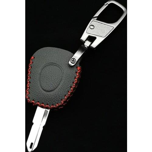 For Renault Twingo Megane Scenic Laguna Espace Clio New Style Leather Car Key Case Shell 1 Button Remote Car Cover