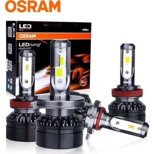OSRAM h7 LED HB4 HB3 9012 HIR2 auto fog light 6000K White LED headlight H7 H4 H1 HB2 9005 9006 H11 Car Accessories led Bulb 12V