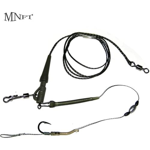 MNFT 1Set 30KG Rig #4 #3 Carp Fishing Hair Rigs Carp Boilies Bait Hook Set Kit Group Hooks Carp Fishing Hair Rigs