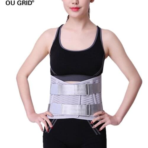 Lower Back Belt Immediate Relief for Back Pain, Herniated Disc, Sciatica,Scoliosis Breathable Mesh Design with Lumbar Pad