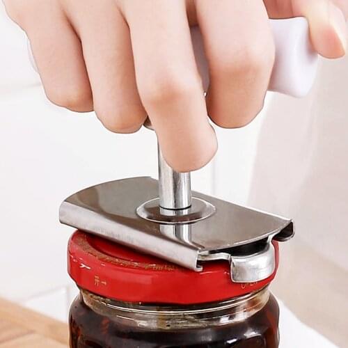 1 pc Adjustable stainless steel manual can opener simple opener multi-purpose nut kitchen tool can send gifts to friends