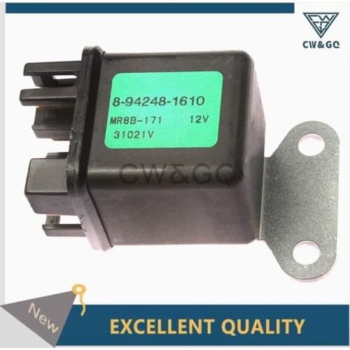 Relay Glow Plug 8942481610 12V forIsuzu Hi-tachi EX35U EX27U EX50U ZAXIS35U ZAXIS27U ZAXIS50U ZAXIS40U