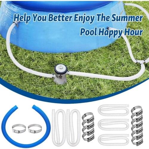 Swimming Pool Replacement Hose Set Long Filter Swimming Pool Pump Replacement Hose Filter Pump Hose For Pool Pump Filter