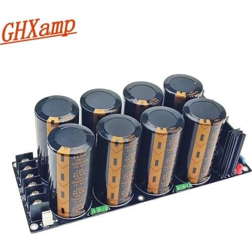 Ghxamp 120A Amplifier Rectifier Filter Power Supply Board High Power Schottky Rectifier Filter Power Board 10000uf 100V 1pc
