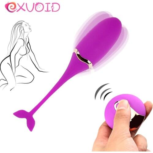 EXVOID Egg Vibrator Sex toys for Women G-Spot Massager Remote Control Clitoris stimulator Adult Products Vibrators for Woman