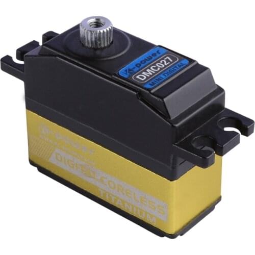 K-Power DMC027 28G/3.5KG/0.05S Titanium Gear Coreless Motor High Speed Digital Servo RC Airplane/Helicopter/Car/Boat