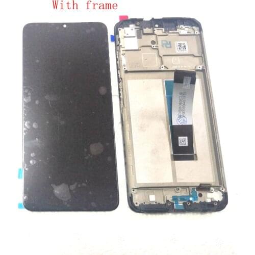 6.53" For xiaomi Poco m3 lcd screen digitizer touch glass frame full set M2010J19CG