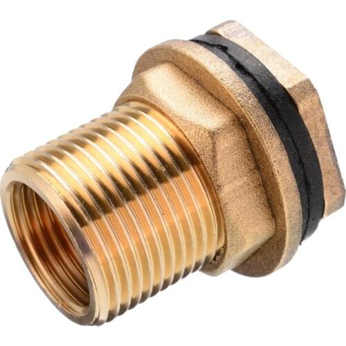 1/2" Female 3/4" Male Water Hose Connector Brass Garden Irrigation Adapter Aquarium Air Pump Fish Tank Hose Fittings