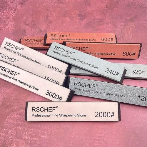 Diamond 120-3000#professional diamond sharpener white corundum knife sharpener with base knife sharpener kitchen knife sharpener