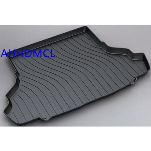 Car Trunk Mat TPO Trunk Pad Tail Box Carpet For Ford Mustang 2012 2013 ~ 2017