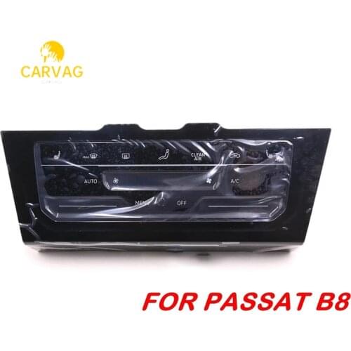 For VW Passat B8 Golf 7.5 MK7 Arteon Tiguan MK2 Superb MK3 Touran 5T Kodiaq LED LCD liquid crystal Air Conditioner Switch Panel