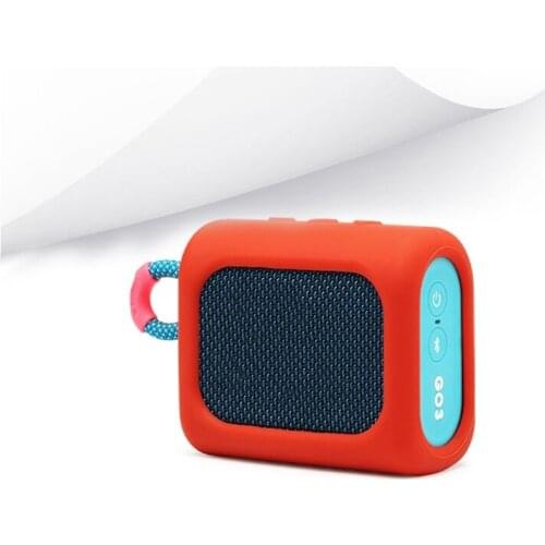 Travel Protective Silicone Stand Up Carrying Case for -JBL GO 3 GO3 Portable Bluetooth-compatible Waterproof Speaker Accessories